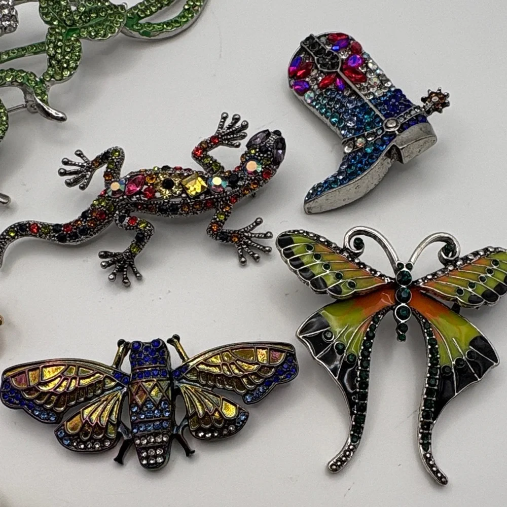 Colorful Brooch Set - Picture 3 of 5